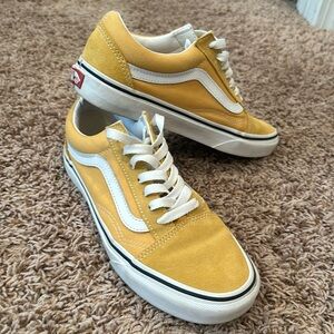 Vans Gold, suede and canvas size 7 women